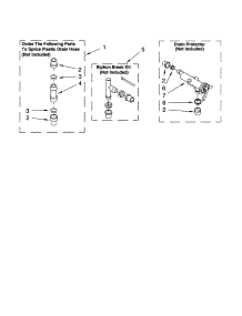 Water System Parts, Optional Parts (Not Included) parts for Kenmore Washer 110.26652503 (11026652503, 110 26652503) from AppliancePartsPros.com