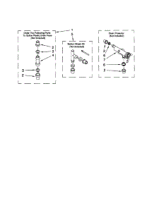 Water System parts for Kenmore Washer 110.26692503 (11026692503, 110 26692503) from AppliancePartsPros.com