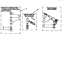 Water System parts for Kenmore Washer 110.26702690 (11026702690, 110 26702690) from AppliancePartsPros.com