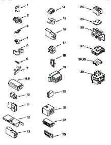 Wiring Harness parts for Kenmore Washer 110.26702690 (11026702690, 110 26702690) from AppliancePartsPros.com