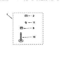 Miscellaneous parts for Kenmore Washer 110.26702691 (11026702691, 110 26702691) from AppliancePartsPros.com