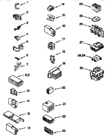 Wiring Harness parts for Kenmore Washer 110.26702693 (11026702693, 110 26702693) from AppliancePartsPros.com