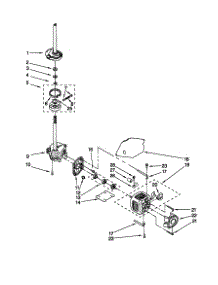 Brake / Clutch / Gearcase / Motor / Pump parts for Kenmore Washer 110.26702694 (11026702694, 110 26702694) from AppliancePartsPros.com