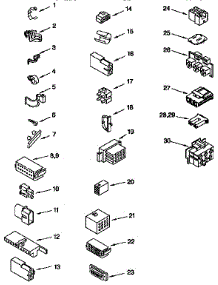 Wiring Harness parts for Kenmore Washer 110.26712690 (11026712690, 110 26712690) from AppliancePartsPros.com