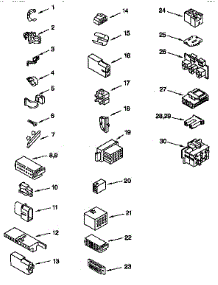 Wiring Harness parts for Kenmore Washer 110.26722691 (11026722691, 110 26722691) from AppliancePartsPros.com