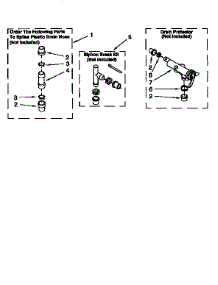 Water System parts for Kenmore Washer 110.26722692 (11026722692, 110 26722692) from AppliancePartsPros.com