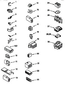 Wiring Harness parts for Kenmore Washer 110.26722693 (11026722693, 110 26722693) from AppliancePartsPros.com