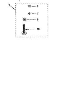 Miscellaneous parts for Kenmore Washer 110.26791690 (11026791690, 110 26791690) from AppliancePartsPros.com