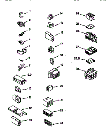 Wiring Harness parts for Kenmore Washer 110.26791691 (11026791691, 110 26791691) from AppliancePartsPros.com
