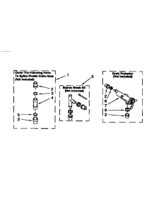 Water System parts for Kenmore Washer 110.26791691 (11026791691, 110 26791691) from AppliancePartsPros.com