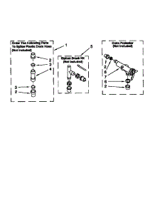 Water System parts for Kenmore Washer 110.2870090 (1102870090, 110 2870090) from AppliancePartsPros.com