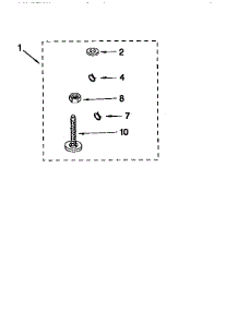 Miscellaneous parts for Kenmore Washer 110.28802890 (11028802890, 110 28802890) from AppliancePartsPros.com