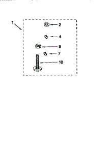 Miscellaneous parts for Kenmore Washer 110.28803890 (11028803890, 110 28803890) from AppliancePartsPros.com