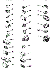Wiring Harness parts for Kenmore Washer 110.28803890 (11028803890, 110 28803890) from AppliancePartsPros.com