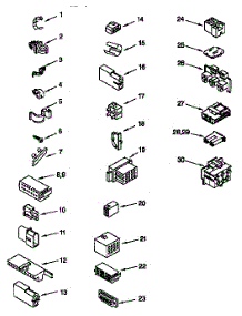Wiring Harness parts for Kenmore Washer 110.28812790 (11028812790, 110 28812790) from AppliancePartsPros.com