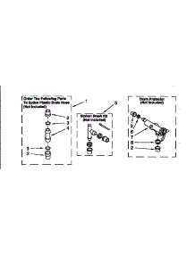 Water System parts for Kenmore Washer 110.28812790 (11028812790, 110 28812790) from AppliancePartsPros.com