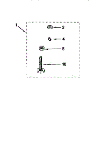 Miscellaneous parts for Kenmore Washer 110.28822790 (11028822790, 110 28822790) from AppliancePartsPros.com