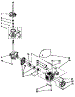 Gearcase, Motor And Pump