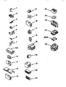 Wiring Harness parts for Kenmore Washer 110.28872890 (11028872890, 110 28872890) from AppliancePartsPros.com