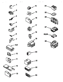 Wiring Harness parts for Kenmore Washer 110.28884790 (11028884790, 110 28884790) from AppliancePartsPros.com