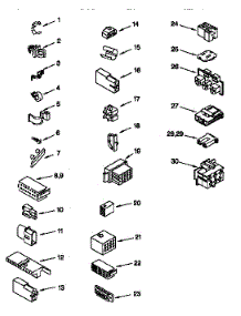 Wiring Harness parts for Kenmore Washer 110.28912790 (11028912790, 110 28912790) from AppliancePartsPros.com