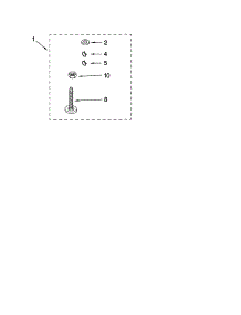 Miscellaneous parts for Kenmore Washer 110.28934791 (11028934791, 110 28934791) from AppliancePartsPros.com