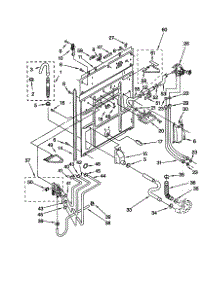 Rear Panel parts for Kenmore Washer 110.28942891 (11028942891, 110 28942891) from AppliancePartsPros.com