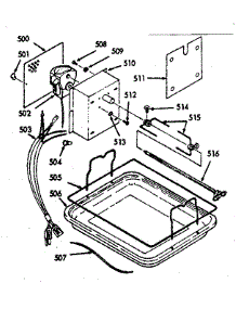 Optional Equipment parts for Kenmore Range 103.7777060 (1037777060, 103 7777060) from AppliancePartsPros.com