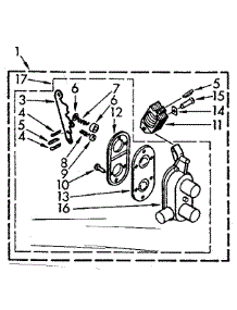 Two Way Valve Assembly parts for Kenmore Washer 110.7004406 (1107004406, 110 7004406) from AppliancePartsPros.com