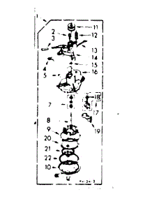 Pump Assembly parts for Kenmore Washer 110.7004407 (1107004407, 110 7004407) from AppliancePartsPros.com