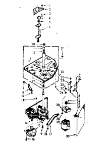 Drive System parts for Kenmore Washer 110.7004407 (1107004407, 110 7004407) from AppliancePartsPros.com