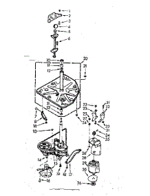 Drive System parts for Kenmore Washer 110.7004660 (1107004660, 110 7004660) from AppliancePartsPros.com