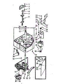 Drive System parts for Kenmore Washer 110.7005406 (1107005406, 110 7005406) from AppliancePartsPros.com