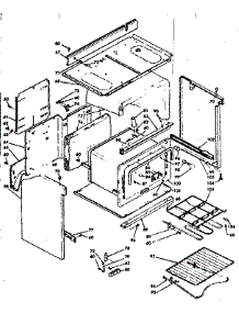 Body Assembly parts for Kenmore Range 628.6357220 (6286357220, 628 6357220) from AppliancePartsPros.com