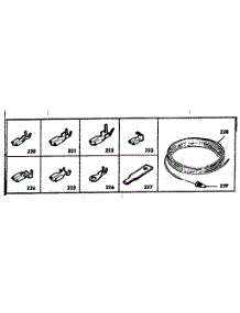 Wiring And Wiring Terminals parts for Kenmore Range 628.6357240 (6286357240, 628 6357240) from AppliancePartsPros.com