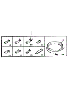 Wiring And Wiring Terminals parts for Kenmore Range 628.6357310 (6286357310, 628 6357310) from AppliancePartsPros.com