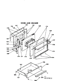 Door And Drawer parts for Kenmore Range 628.6357811 (6286357811, 628 6357811) from AppliancePartsPros.com