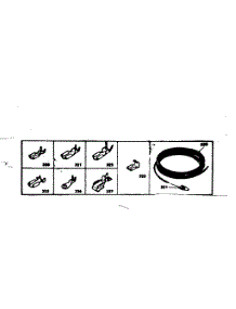 Wiring And Wiring Terminals parts for Kenmore Range 628.6398211 (6286398211, 628 6398211) from AppliancePartsPros.com