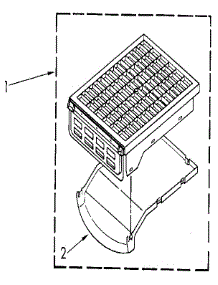 Dry Rack parts for Kenmore Dryer 110.97283800 (11097283800, 110 97283800) from AppliancePartsPros.com