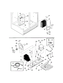 System parts for Kenmore Refrigerator 253.56284404 (25356284404, 253 56284404) from AppliancePartsPros.com