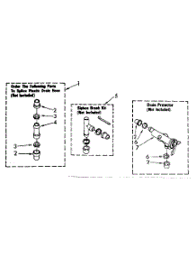 Water System Parts parts for Kenmore Washer 110.82791310 (11082791310, 110 82791310) from AppliancePartsPros.com