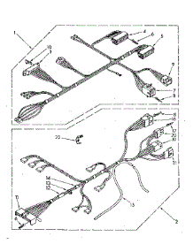 Wiring Harness Parts parts for Kenmore Washer 110.82791820 (11082791820, 110 82791820) from AppliancePartsPros.com