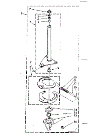 Brake And Drive Tube Parts parts for Kenmore Washer 110.82791820 (11082791820, 110 82791820) from AppliancePartsPros.com