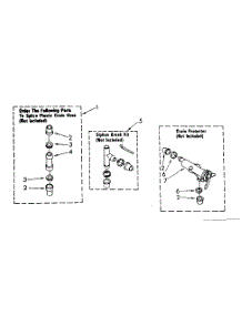 Water System Parts parts for Kenmore Washer 110.82870100 (11082870100, 110 82870100) from AppliancePartsPros.com
