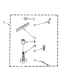 Miscellaneous Parts parts for Kenmore Washer 110.82870300 (11082870300, 110 82870300) from AppliancePartsPros.com