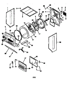 Drum parts for Kenmore Washer Dryer Combo 417.99570140 (41799570140, 417 99570140) from AppliancePartsPros.com