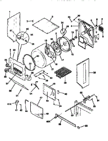Drum parts for Kenmore Washer Dryer Combo 417.99680200 (41799680200, 417 99680200) from AppliancePartsPros.com