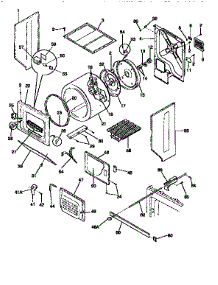 Drum parts for Kenmore Washer Dryer Combo 417.99680210 (41799680210, 417 99680210) from AppliancePartsPros.com
