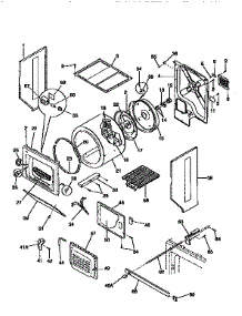 Drum parts for Kenmore Washer Dryer Combo 417.99680410 (41799680410, 417 99680410) from AppliancePartsPros.com