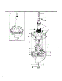 Page 6 parts for Kenmore Washer Dryer Combo 417.99802990 (41799802990, 417 99802990) from AppliancePartsPros.com